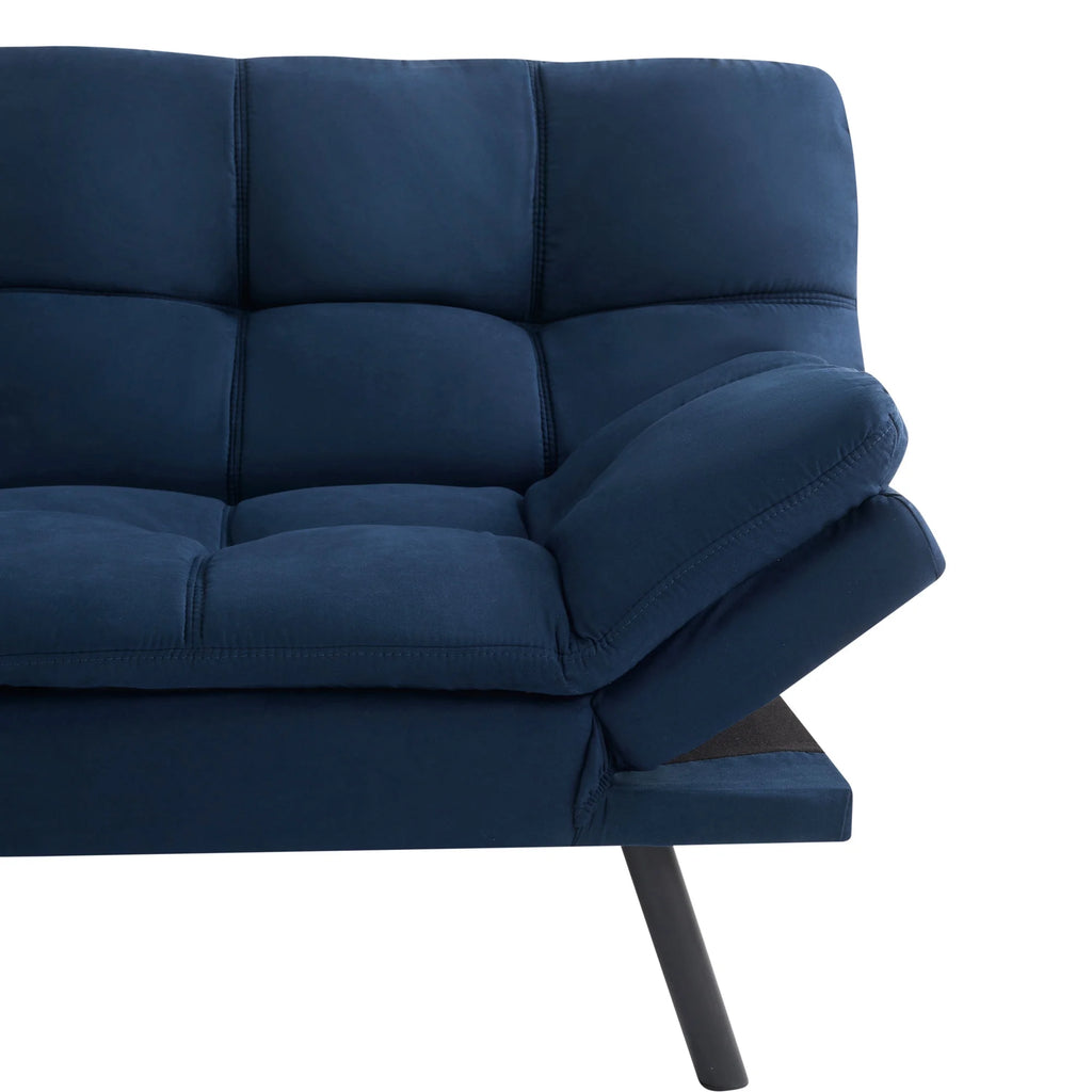 Mainstays Memory Foam Futon with 72",Black