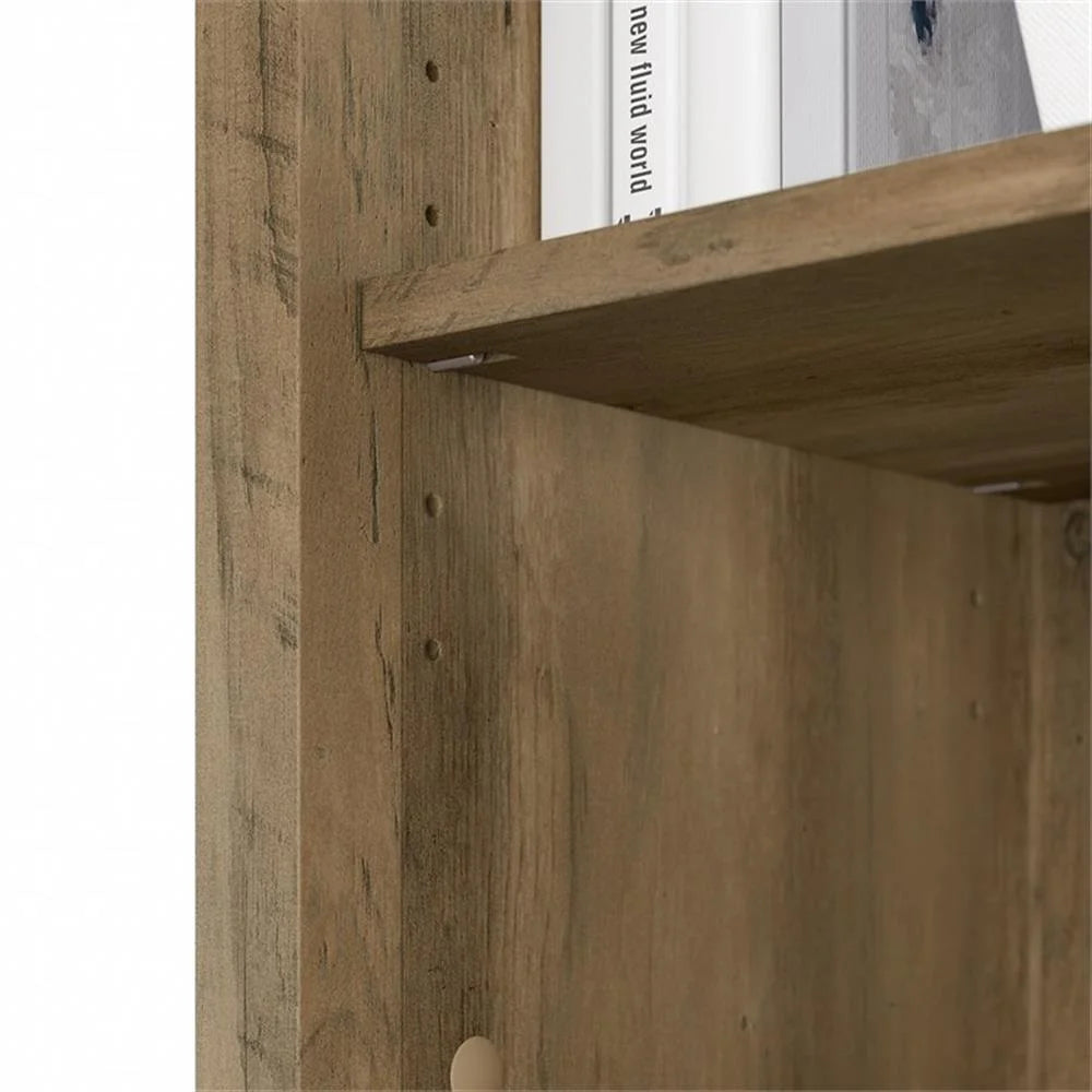 Pemberly Row Hall Tree w/ Shoe Storage Bench in Antique White - Engineered Wood