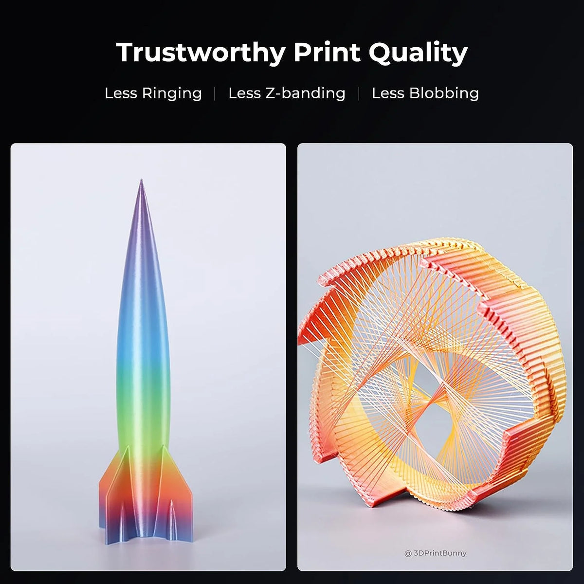 Creality K1 Max 3D Printer with 600mm/s High-Speed Fused Deposition Modeling 3D Printing Smart AI Function 300��C High-Temperature Nozzle Direct Extruder Auto Leveling Printing Size 11.81x11.81x11.81