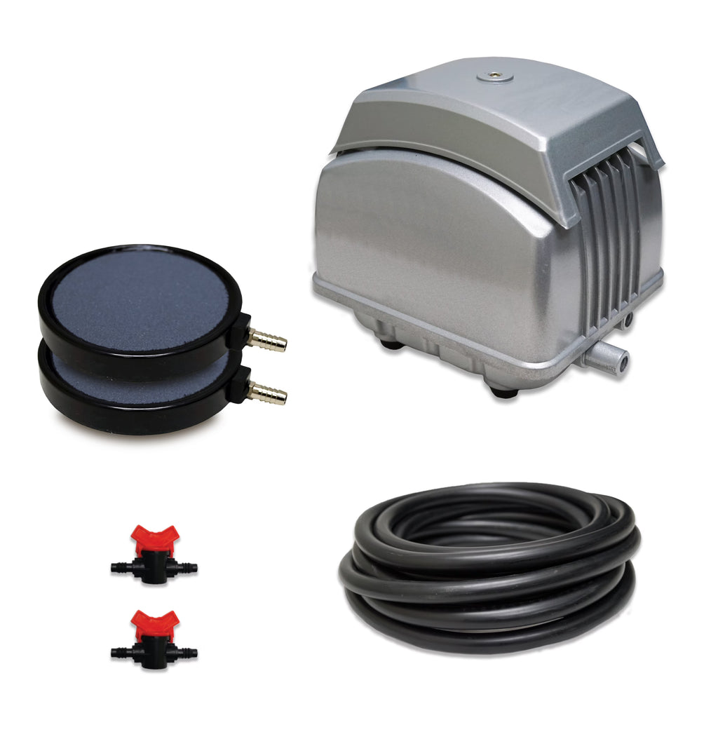 Half Off Ponds OX-Gen 2035 Aeration Kit, 1.24 CFM, 20 ft Tubing