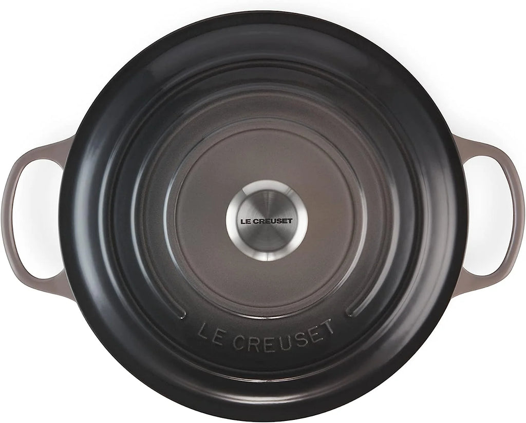 Le Creuset Enameled Cast Iron Signature Round Dutch Oven, 7.25 qt., Oyster