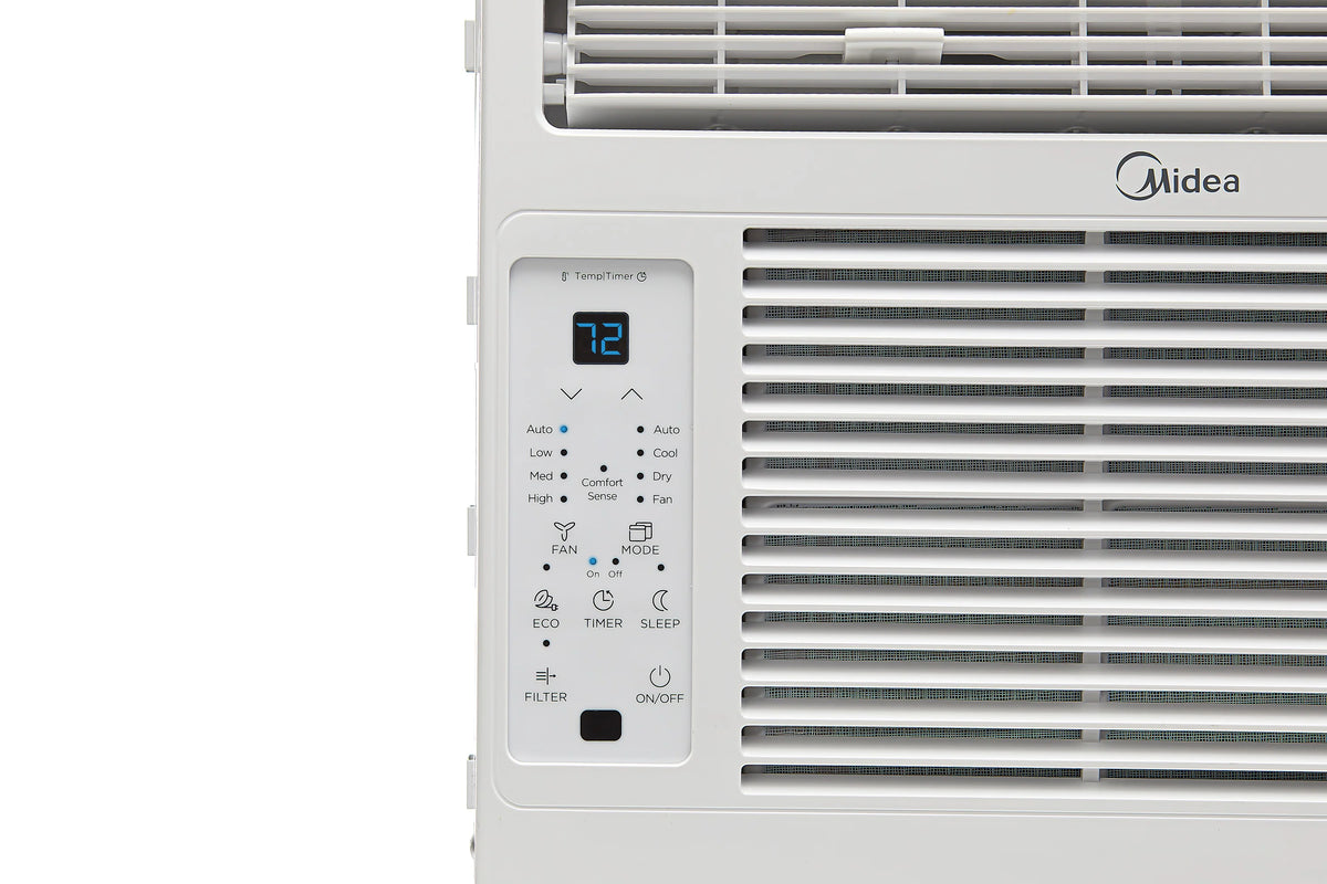Midea 5,000 BTU Window Air Conditioner, 150 Sq. Ft., White, New