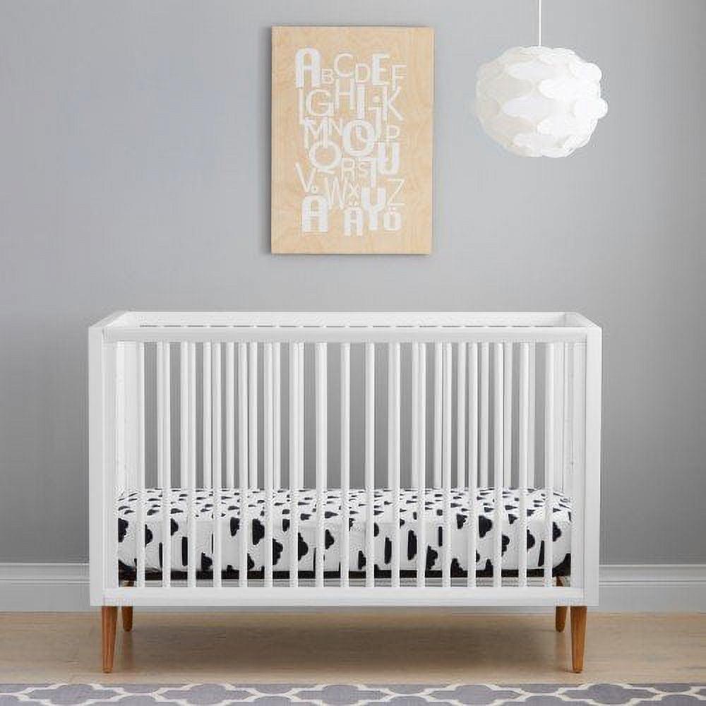 Contours Roscoe 3-in-1 Baby Crib. Toddler. Daybed. White. Unisex