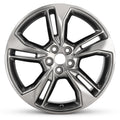 For 2017-2019 Ford Fusion 19 Inch Hyper Black Rim - OE Direct Replacement - Road Ready Car Wheel