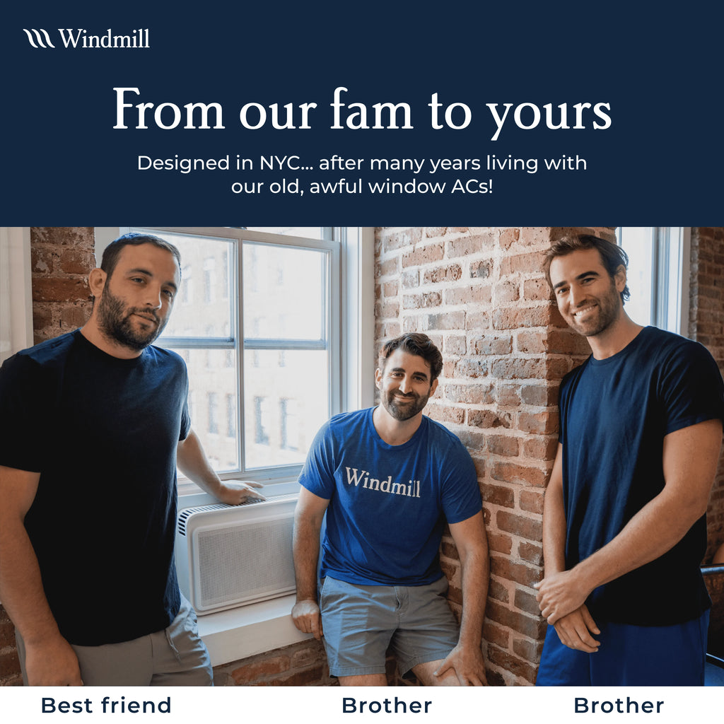 Windmill 8,000 BTU Inverter Window Air Conditioner with WhisperTech - Ultra-Quiet & Smart, Cools up to 350 Sq. Ft. - #1 Easy Install, App/Wi-Fi, Voice-Enabled, Remote Control, Energy Star