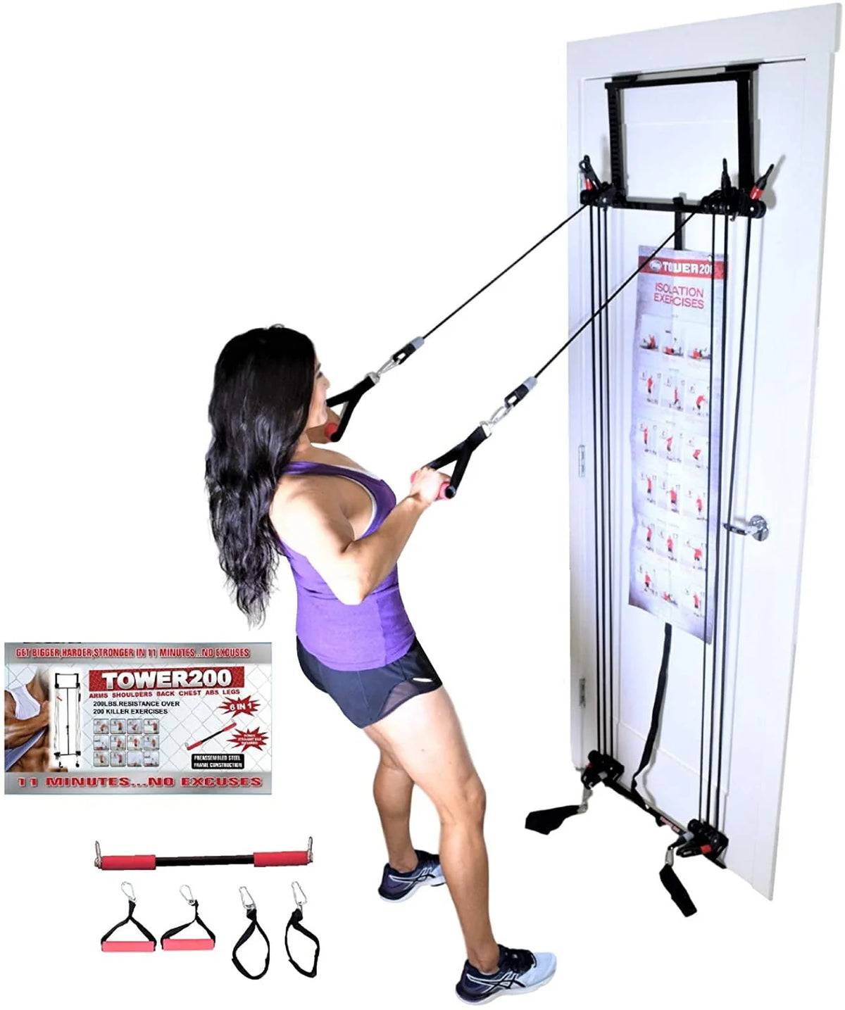 Tower 200 Complete Door Gym Body Workout Fitness