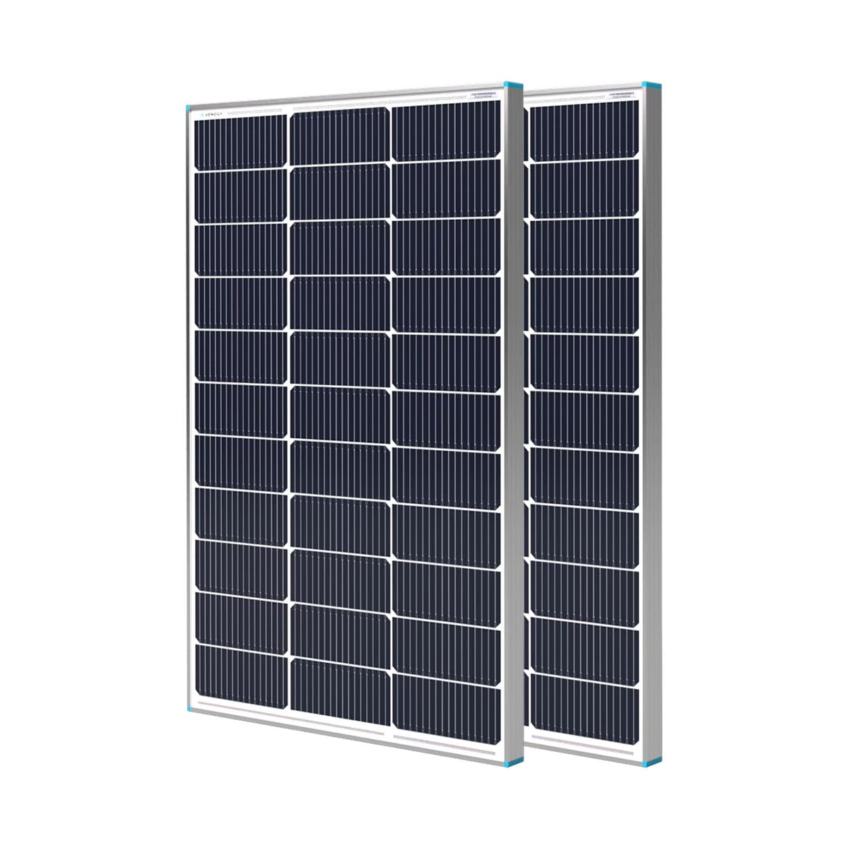 Renogy 100 Watt 12 Volt Solar Panel, High Efficiency Monocrystalline PV Module, Power Charger for RV Marine Rooftop Farm Battery, Single 100W