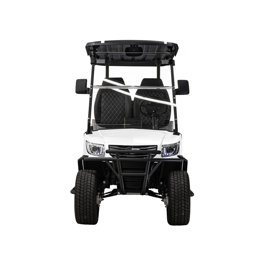 Massimo MVR Cargo Max Electric Utility Golf Cart 48V 5kW Motor - Blue
