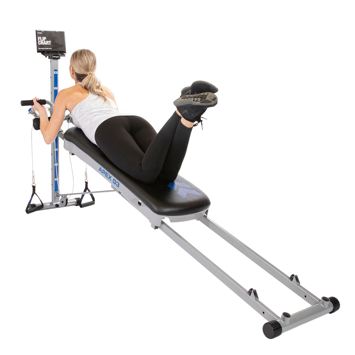 Total Gym APEX G5 Home Fitness Incline Weight Trainer Equipment w/ 10 Resistance Levels