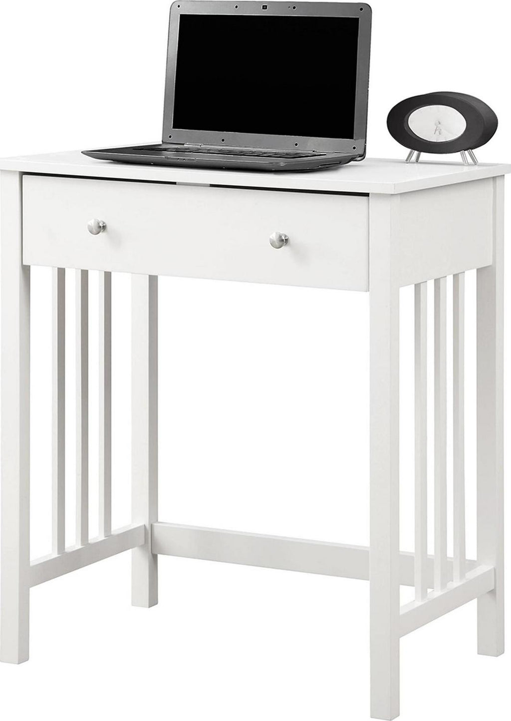 Convenience Concepts Designs2Go 30 inches Tall Mission Desk with Keyboard Drawer. White. All Ages