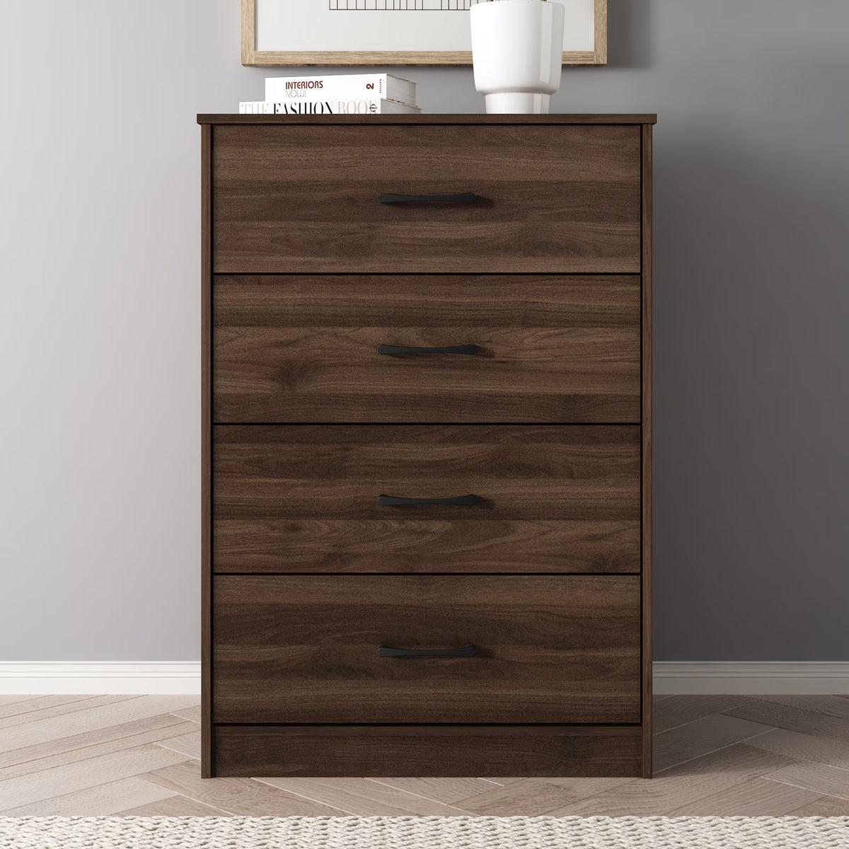 Mainstays Ardent 4 Drawer Dresser, Euro Oak