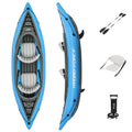 Hydro-Force Cove Champion X2 Inflatable Kayak - Two-Person Kayak Set (10�?0�?Long)