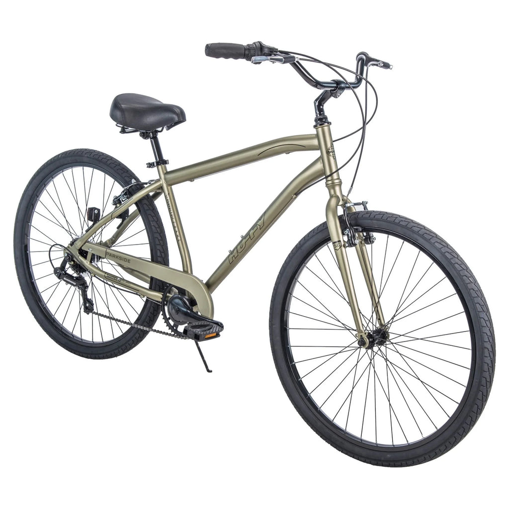 Huffy 27.5" Parkside Comfort Bike, Fits Riders 5'0"+, Sage Green, Adult, Men's