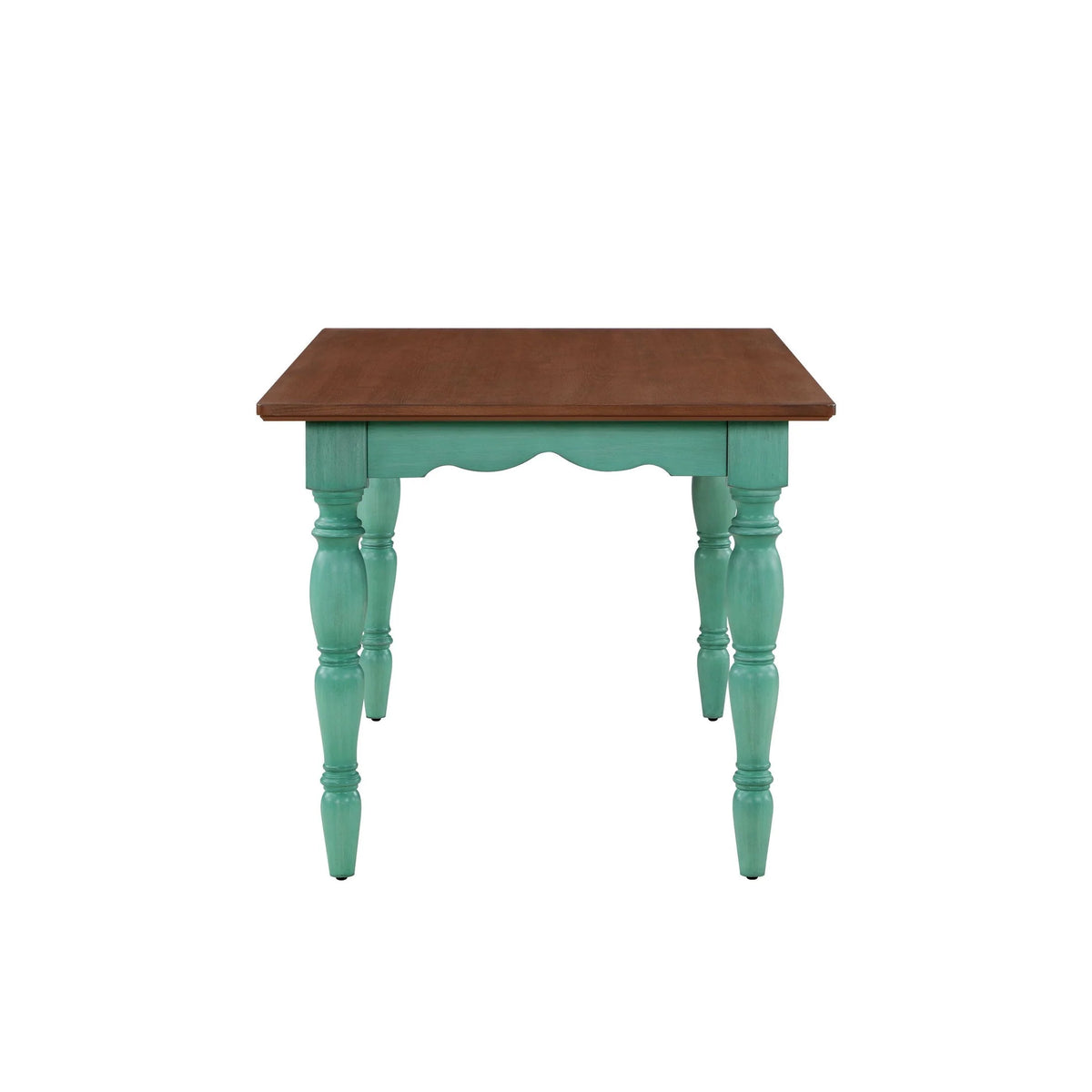 The Pioneer Woman Dining Table Made With Solid Wood Frame, Teal