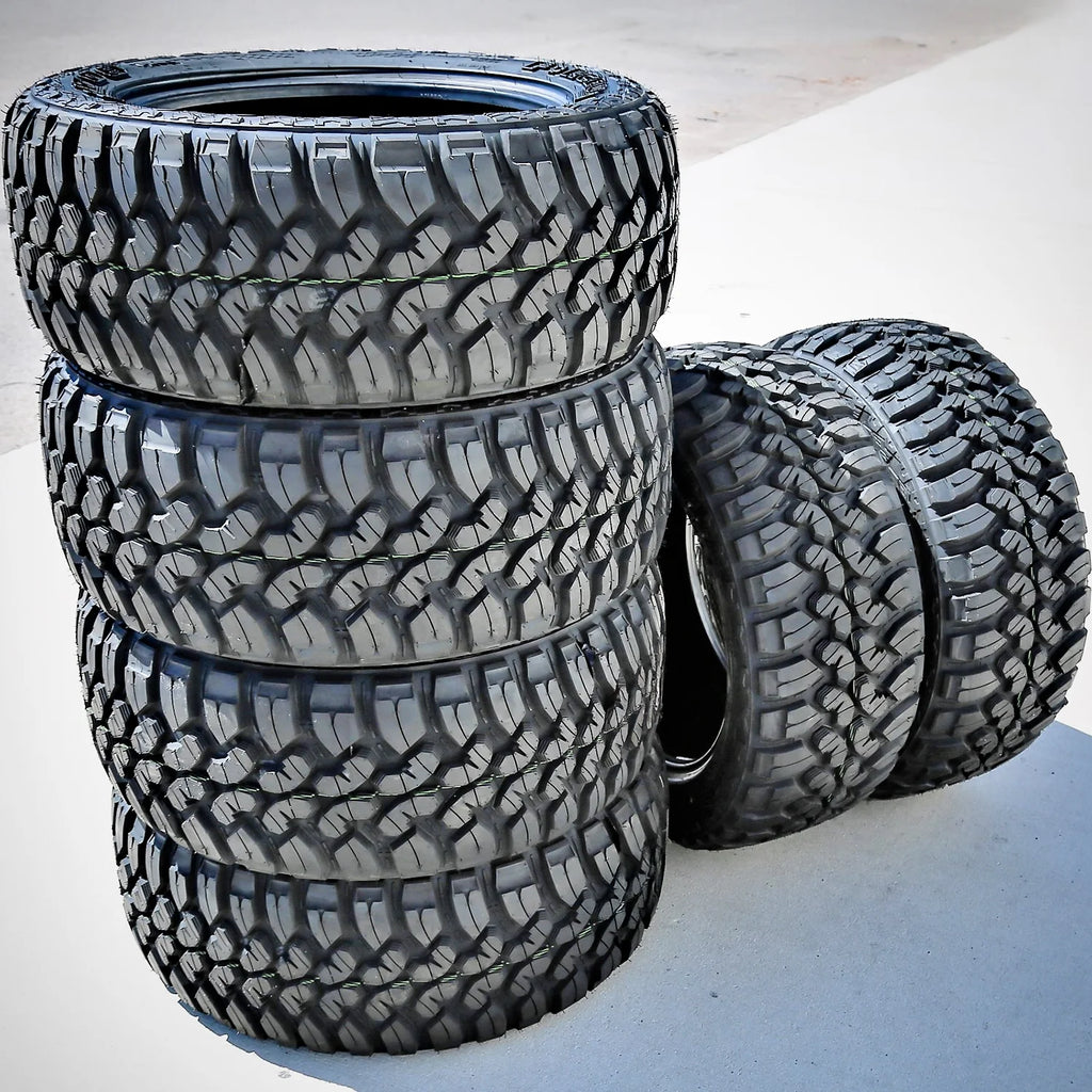 Set of 4 Forceum M/T 08 Plus 235/75R15 104/101Q C 6 Ply mud Light Truck Tires