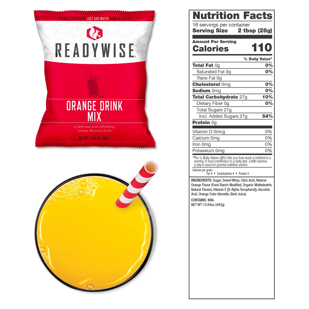 ReadyWise PREP STORAGE MEAL for BACKPACKING and CAMPING, 100 Serving Emergency Food Supply Bucket