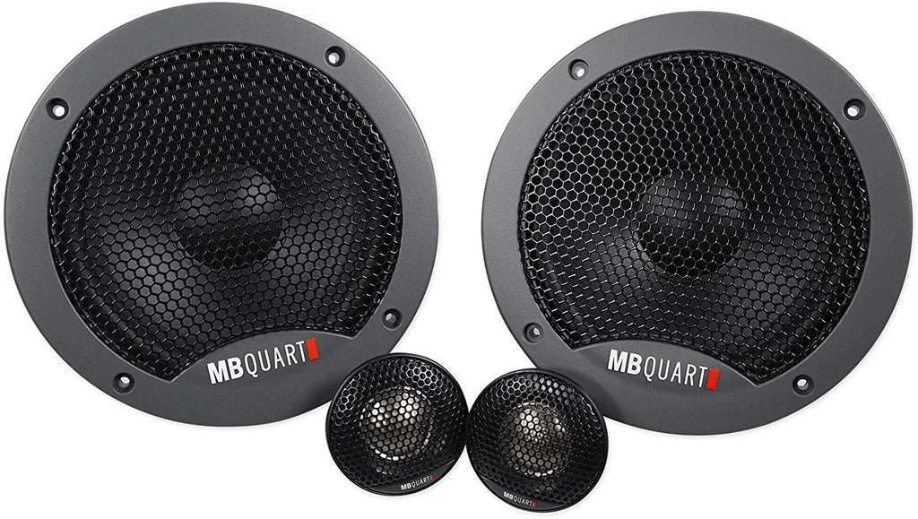 (2) Pairs MB QUART FSB216 6.5" 280 Watt Car Audio Component Speakers
