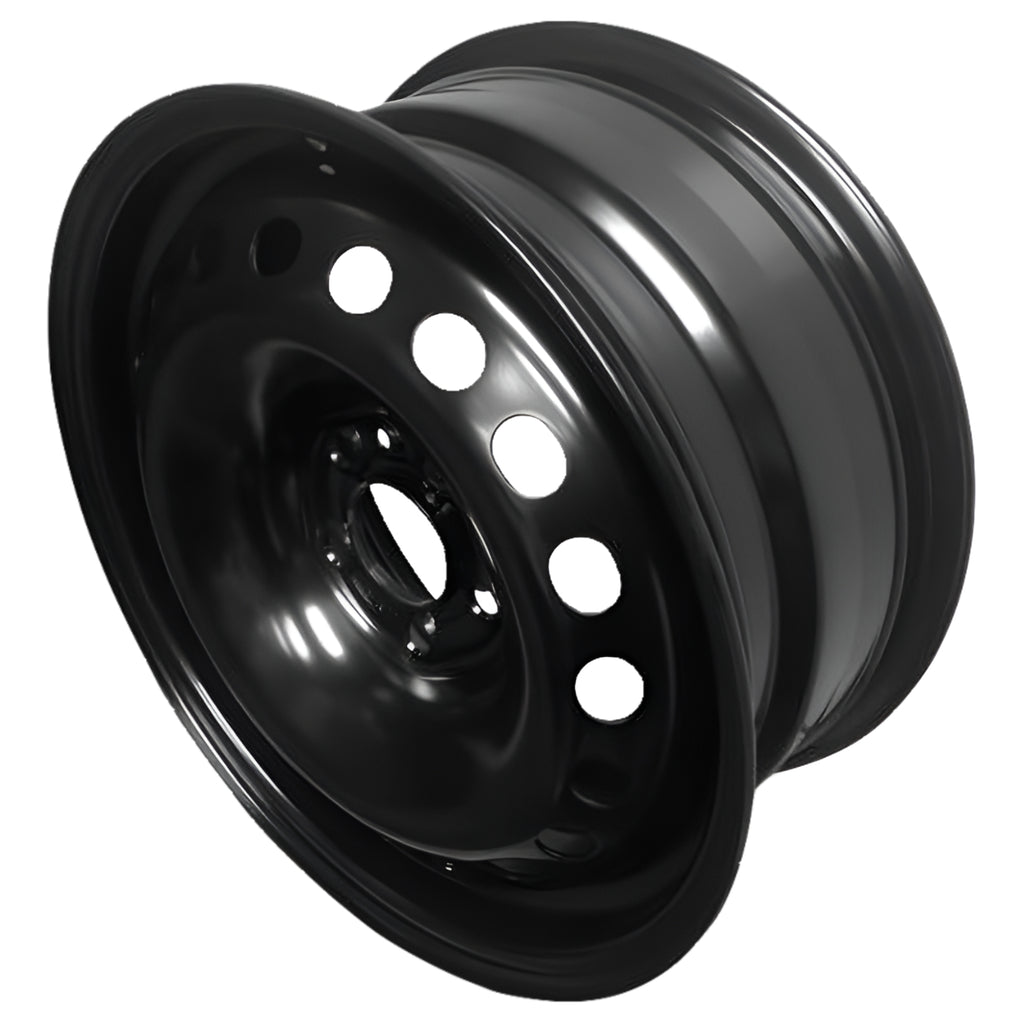 For 2013-2016 Dodge Dart 16 Inch Painted Black Rim - OE Direct Replacement - Road Ready Car Wheel