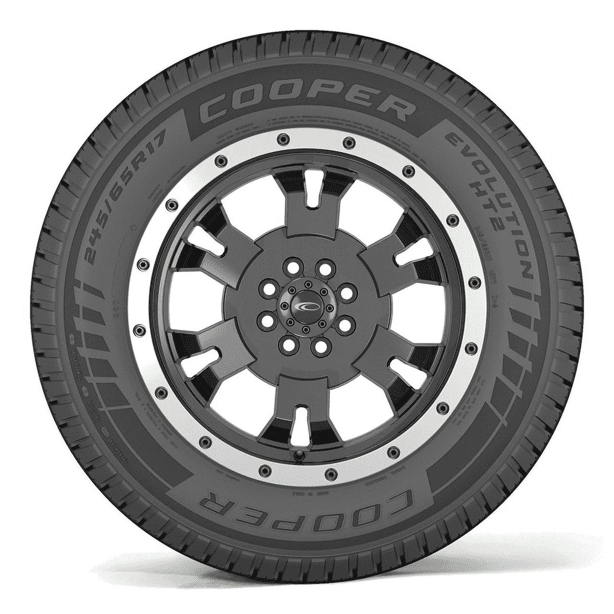 Cooper Evolution HT2 265/60R18 110T Passenger/Truck/SUV Tire Fits: 2014-15 Jeep Grand Cherokee Summit, 2017-21 Jeep Grand Cherokee Trailhawk