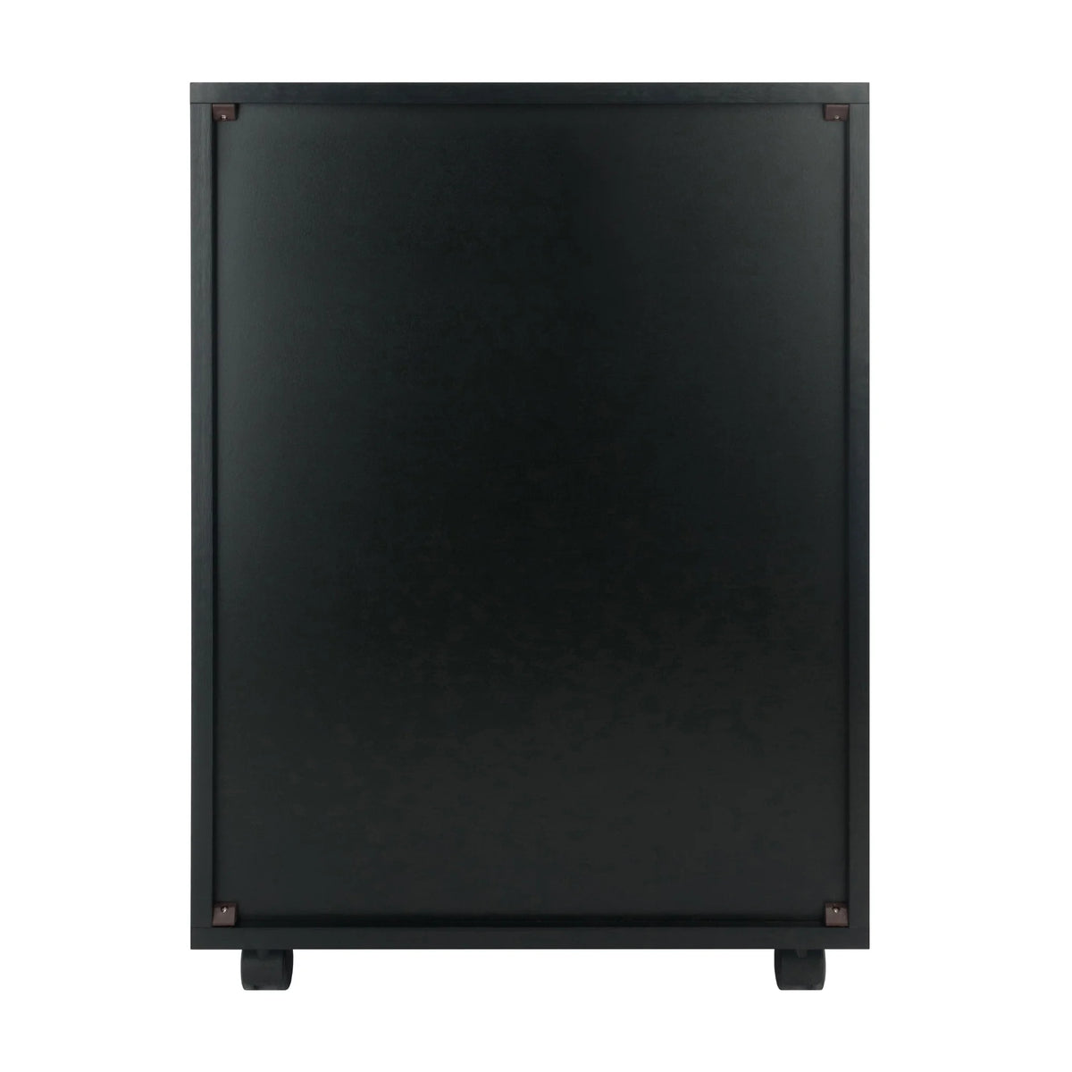 Winsome Halifax 5-Drawer Mobile Cabinet 20519, Black Finish