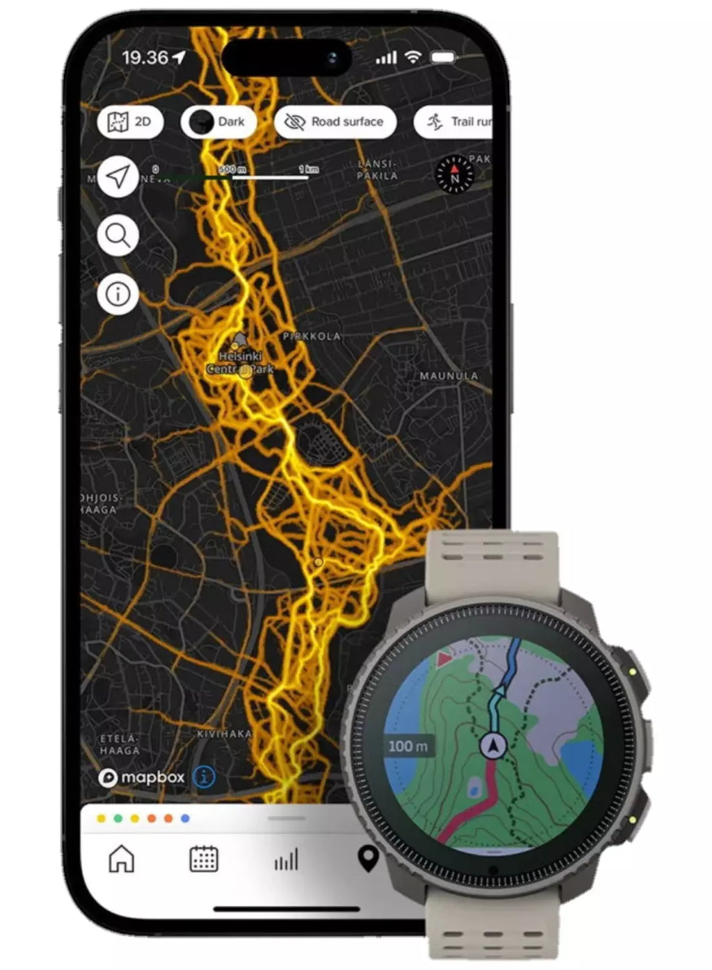 Suunto Vertical Watch, All Black, One Size