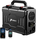 HCALORY Diesel Air Heater, 12V 8KW All-In-One Portable Handheld Toolbox with Bluetooth APP Control and LCD Monitor for Car Trucks Boat Bus RV Trailer Motor-Homes and Camper, Black