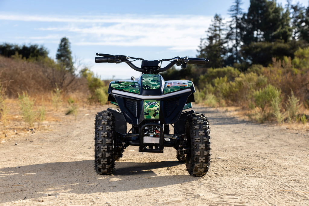Droyd Fury Electric Youth ATV, 36V 500W Brushless Motor, Dual Suspension, Max Speed 15 mph, Offroad