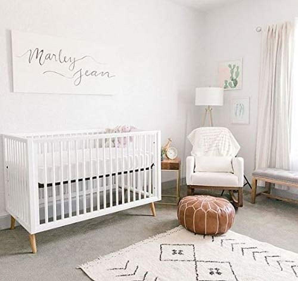 Contours Roscoe 3-in-1 Baby Crib. Toddler. Daybed. White. Unisex
