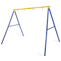 Gymax 660 LBS Heavy-Duty Metal Swing Frame Extra Large Swing Stand for Kids and Adults