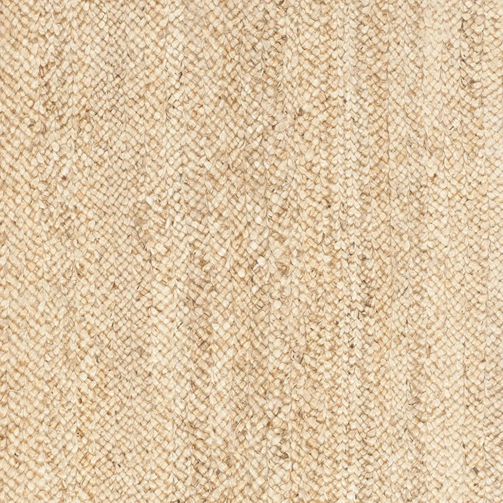 Avgari Creation Square Beige Natural Jute Fiber Geometric Jute Area Rug for Living, Dining, Kitchen Indoor & Outdoor Rug Runner Carpet-2"Square Feet (24 inch)