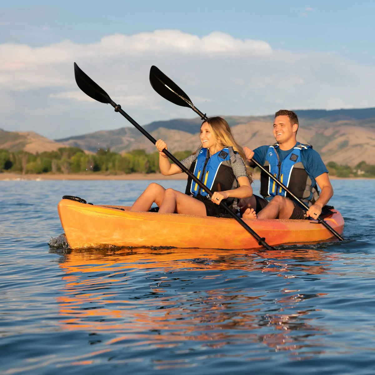 Lifetime Spitfire 12 ft Tandem Kayak, Sunset Fusion (90915)