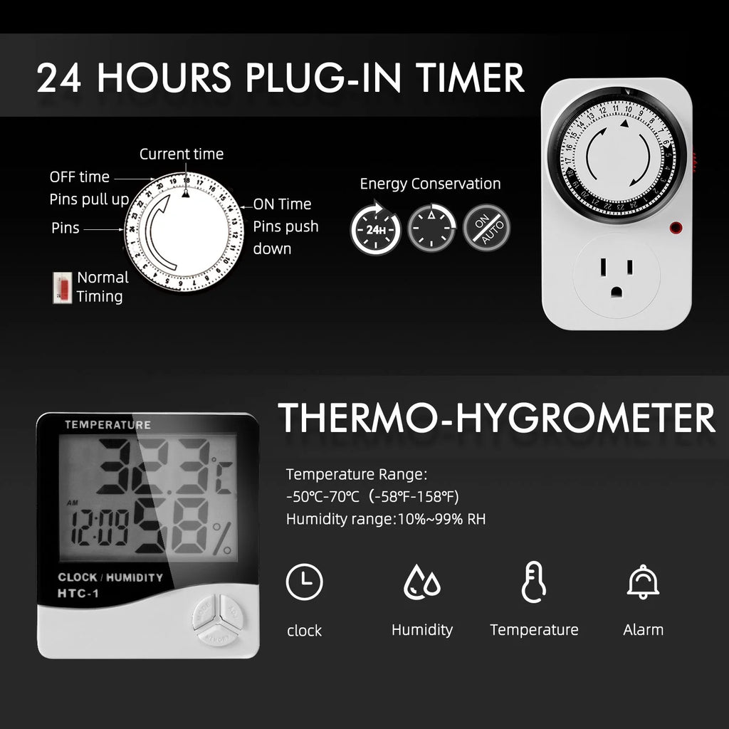 2025 Spider Farmer 2��x2�� Smart Complete Grow Tent KitحSF1000 301H EVO Full Spectrum LED Grow Lightح4�� Ventilation System with Speed ح Controller With RJ12 portح6�� Clip on fan