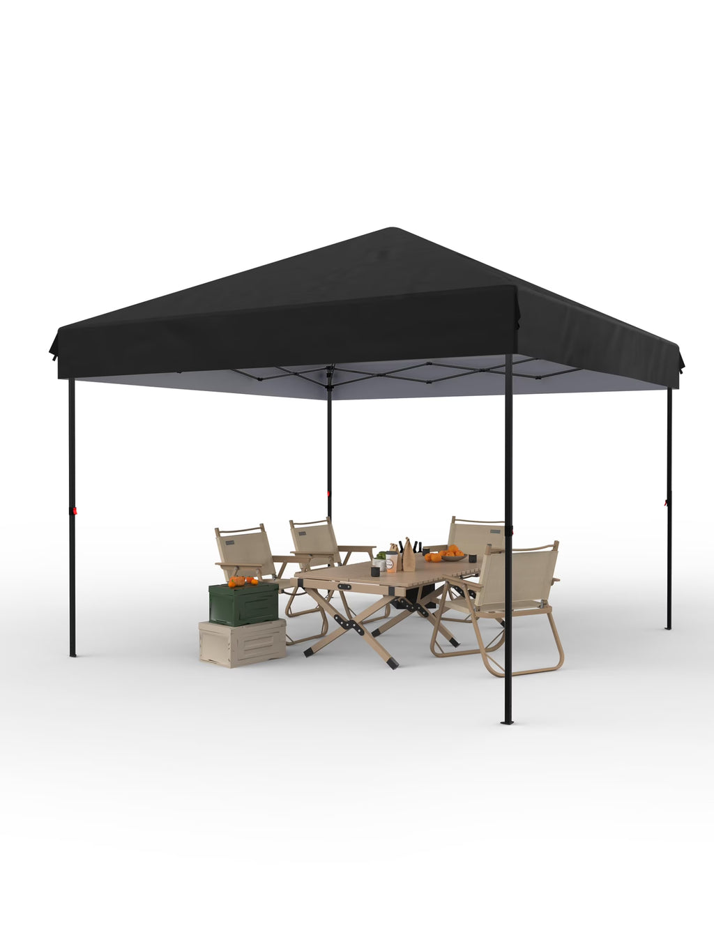 10x10FT/10x20FT Canopy Tent Pop Up Canopy, Commercial Instant Setup Canopy with 210D Fabric, Heavy Duty Commercial Instant Craft Fair Tent for Farmer Market, Vendor, Party, Event