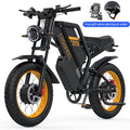 COSWHE GT20 Electric Bike for Adults, Electric Dirt Bike with 1500W Motor 48V/25Ah Removable Battery, Up to 31MPH & 93 Miles, Electric Motorcycle with 7-Speed, 20" x 4.0 Fat Tire Ebikes for Adults