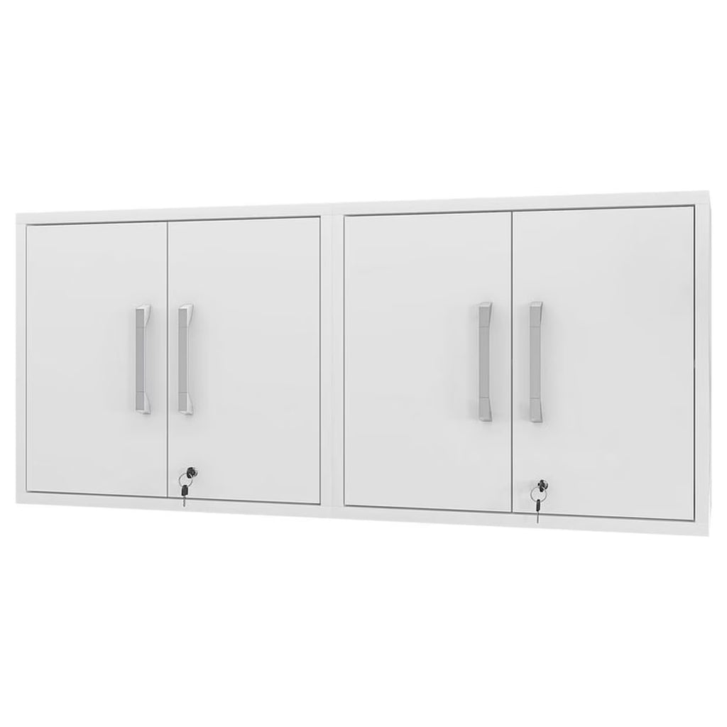 Eiffel Floating Garage Cabinet  (Set of 2)
