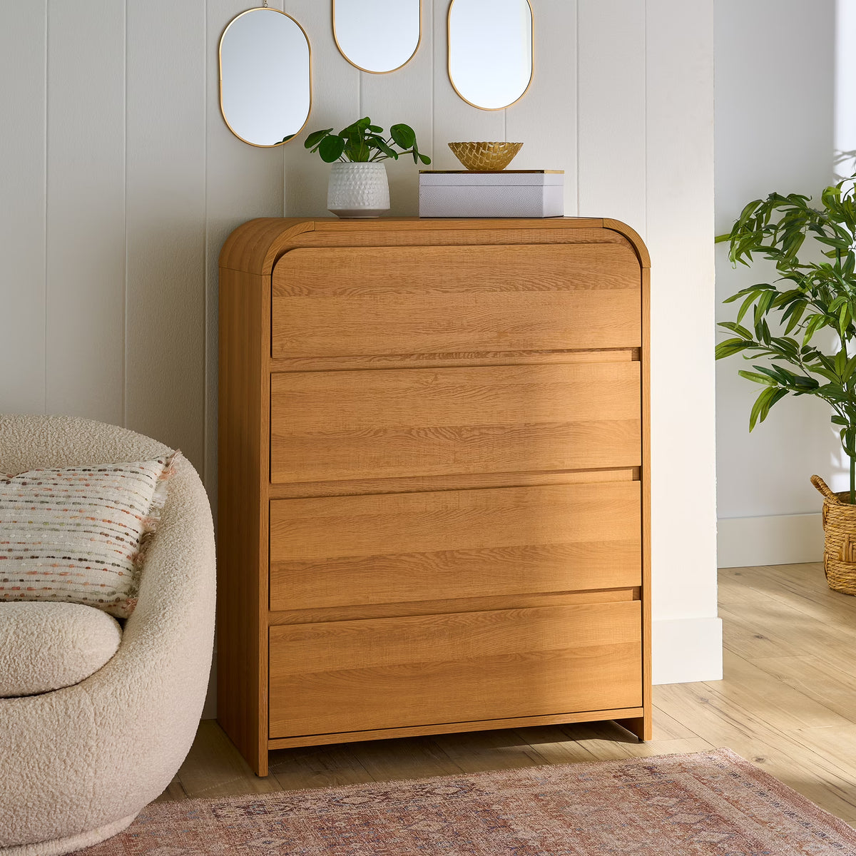 Better Homes & Gardens Juliet Dresser, Light Honey Finish