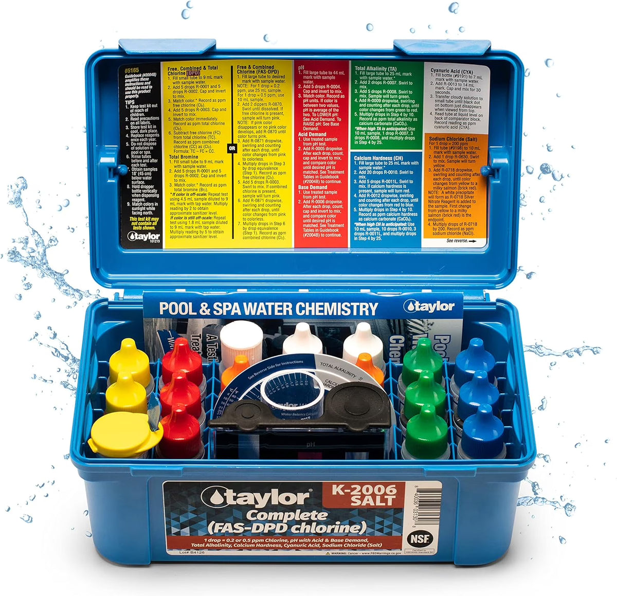 TAYLOR K-2006-SALT-6 SERIES COMPL TEST KIT