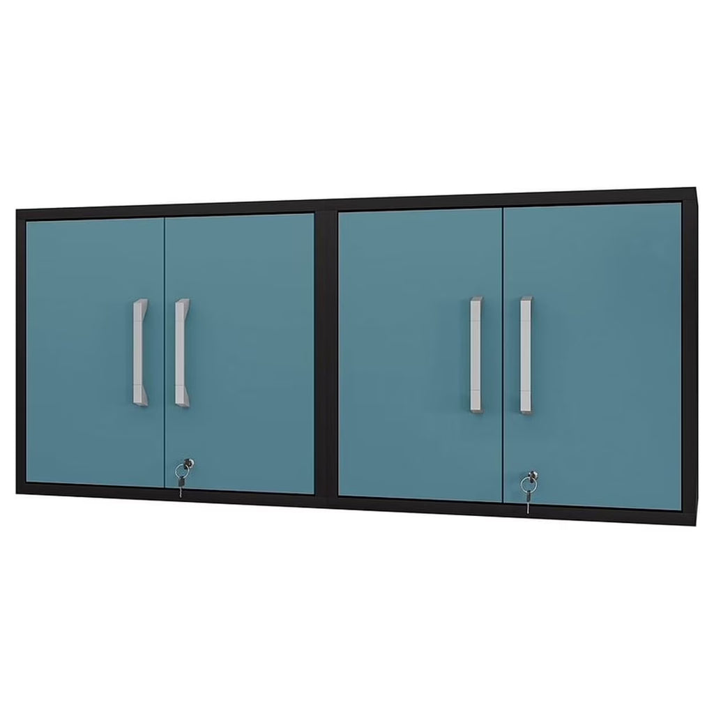 Eiffel Floating Garage Cabinet  (Set of 2)