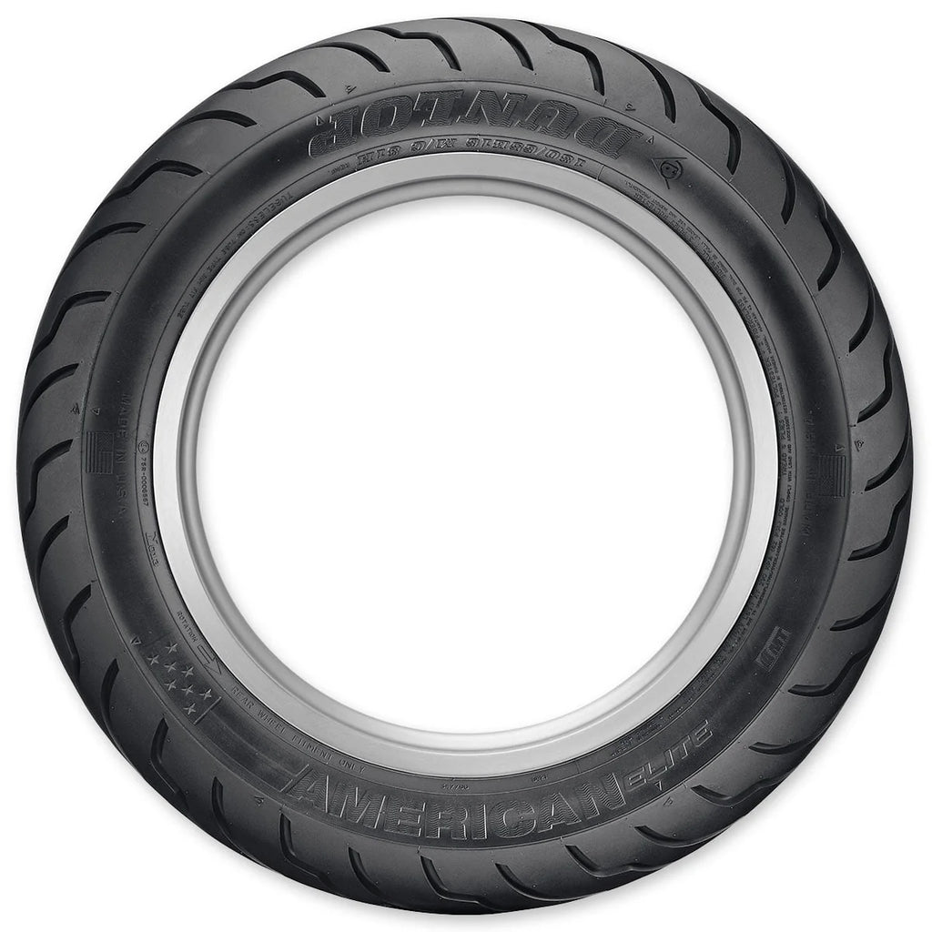 Dunlop American Elite Rear Motorcycle Tire 180/65B-16 (81H) Black Wall