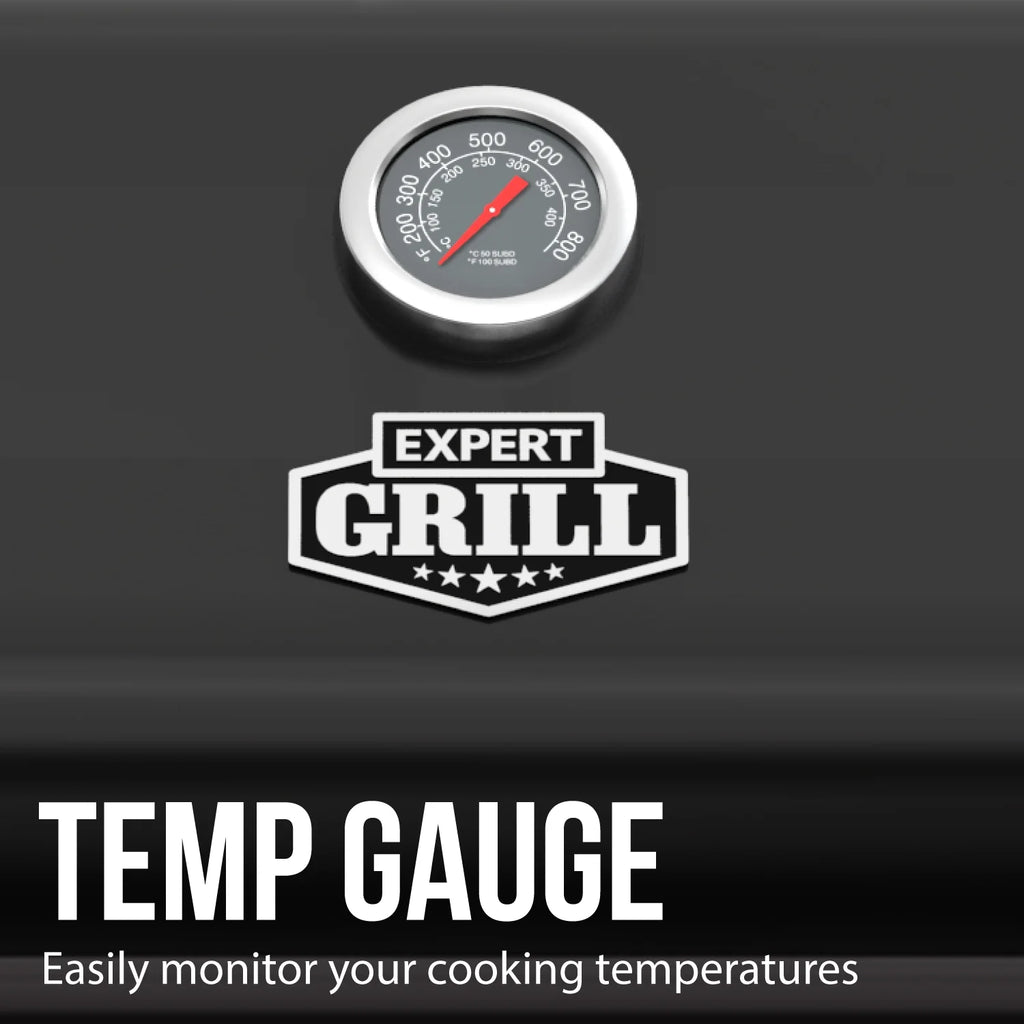 Expert Grill 5 Burner Propane Gas Grill with Side Burner