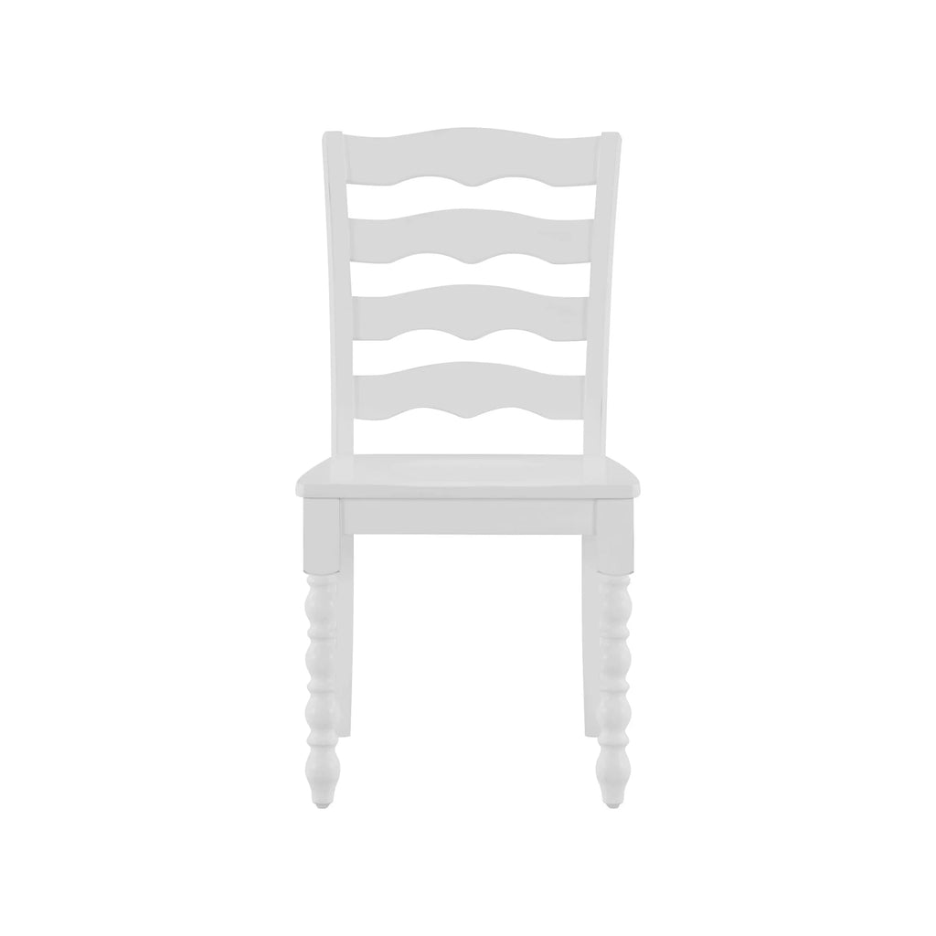 Pioneer Woman Harper Solid Wood Dining Chairs, 2 Pack, White