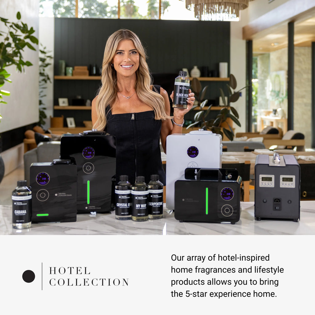 Hotel Collection | Studio Pro Essential Oil Diffuser | 600 sq ft Coverage | Cordless & Portable with Remote | Cold-Air Diffusion Technology Scent Diffuser | Home, Office & Business - Space Gray