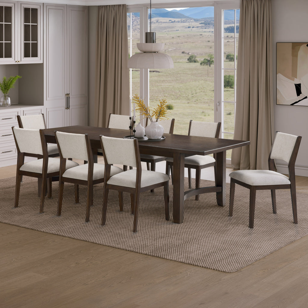 Flexsteel Norman Dining Table and 8 Chairs