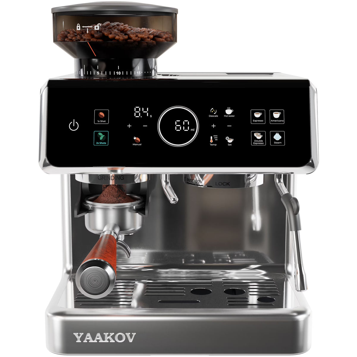 YAAKOV Espresso coffee machine semi-automatic coffee machine home espresso machine