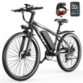 G26Electric Bike for Adults, 26" Electric Mountain Bike with 500W Peak Brushless Motor, Max 45Miles 25MPH Electric Bicycles,Removable Battery.