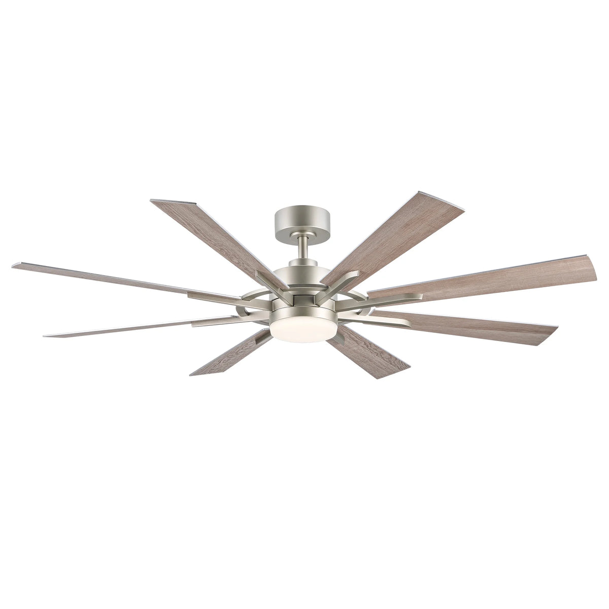 Bestco 60" Ceiling Fan with Light Kit and Remote Control for Farmhouse Living Room