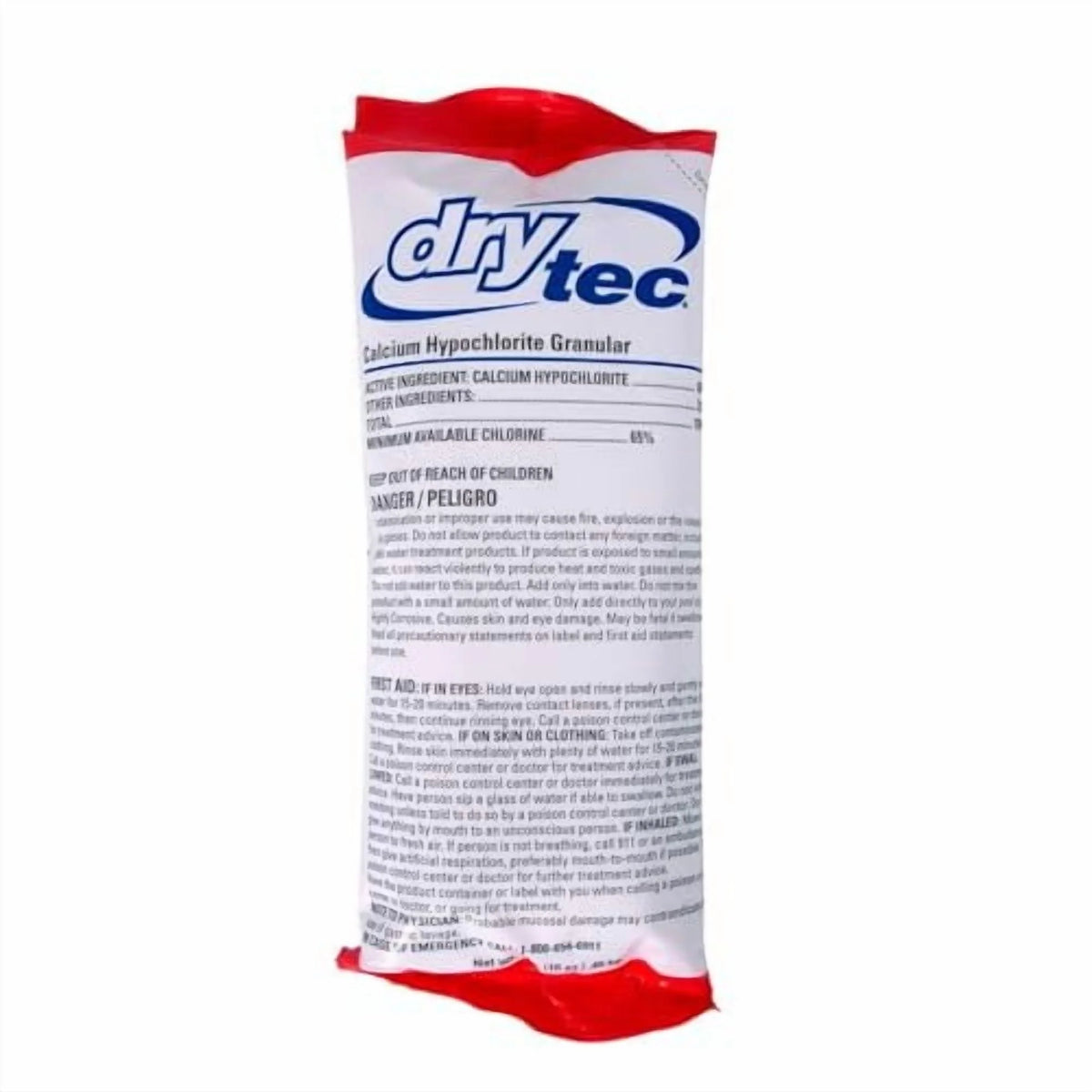 DryTec 1-1901-24-A Calcium Hypochlorite Pool Shock, 1-Pound, 24-Pack
