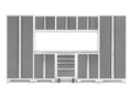 NewAge Products Bold Series 9-Piece Garage Storage Cabinet Set