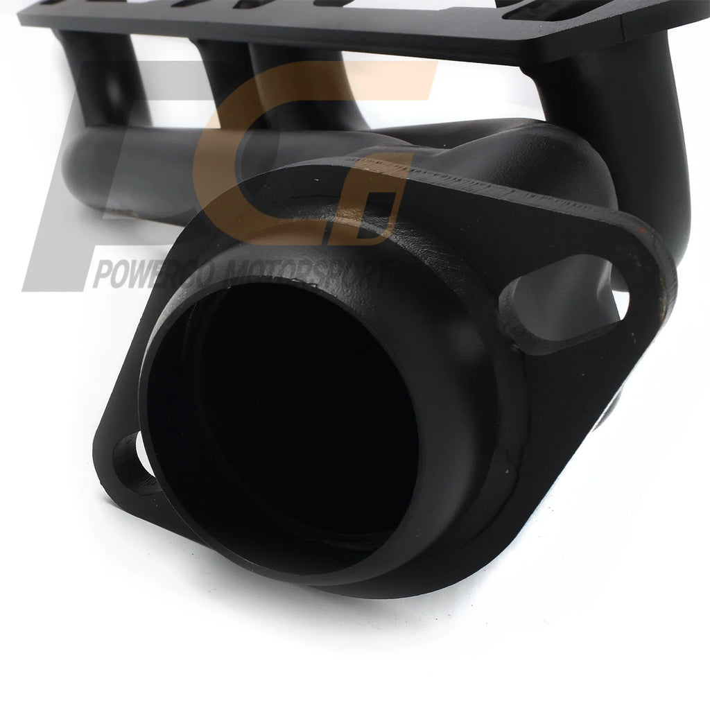 Exhaust Shorty Headers 1-1/2 x 2-1/2 inch. Black Paint for 1996-2002 Dakota Durango Ram 1500 2500 3500 5.2L 5.9L Magnum V8