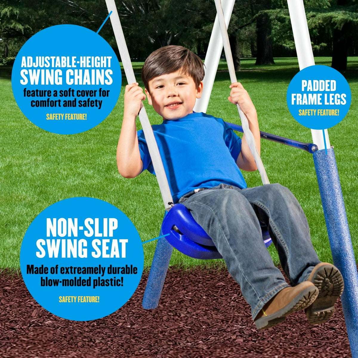 XDP Recreation Surf N Swing Set with Wave Slide. Super Disc Swing. Swing Seat. Stand R Swing. &amp; Surf N Board Swing